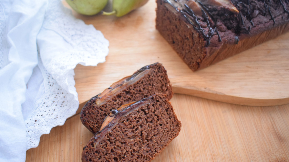 Plumcake pera e cioccolato