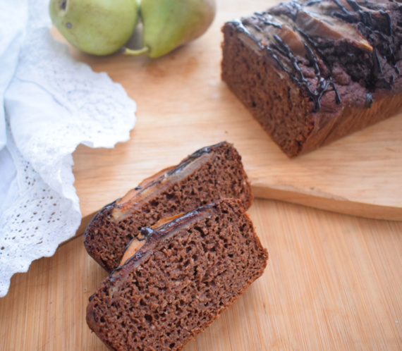 Plumcake pera e cioccolato